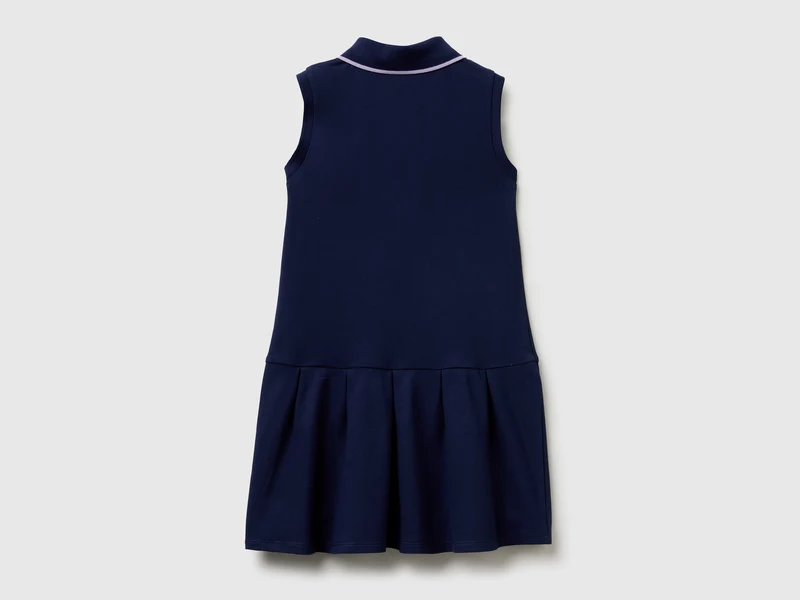 Kleid im Polo-Stil