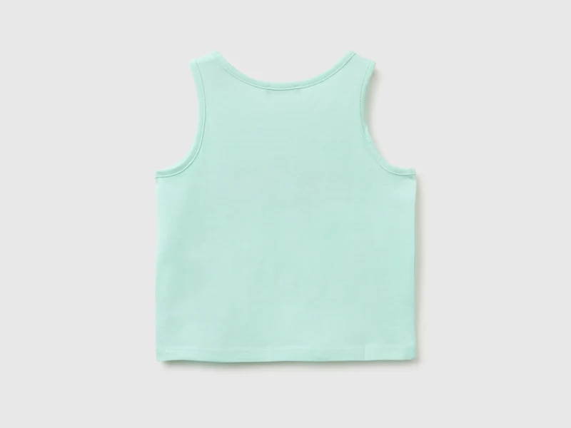 Tanktop mit wattiertem Muster