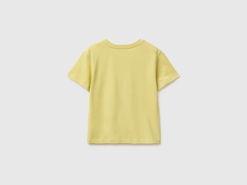 Bio-Baumwoll-T-Shirt mit Logodruck