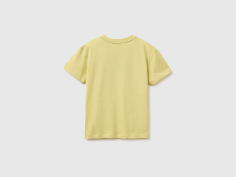 Bio-Baumwoll-T-Shirt mit Logodruck