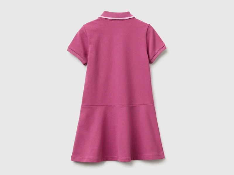 Kleid im Polo-Stil