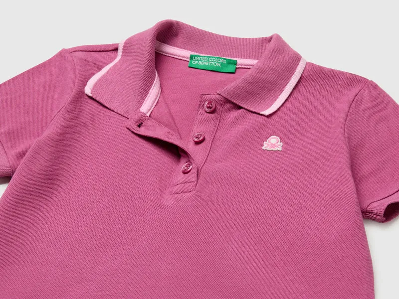 Kleid im Polo-Stil
