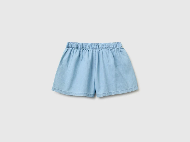 Chambray-Shorts