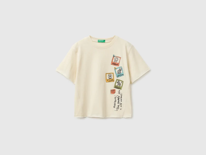 Weiches T-Shirt mit Aufdruck