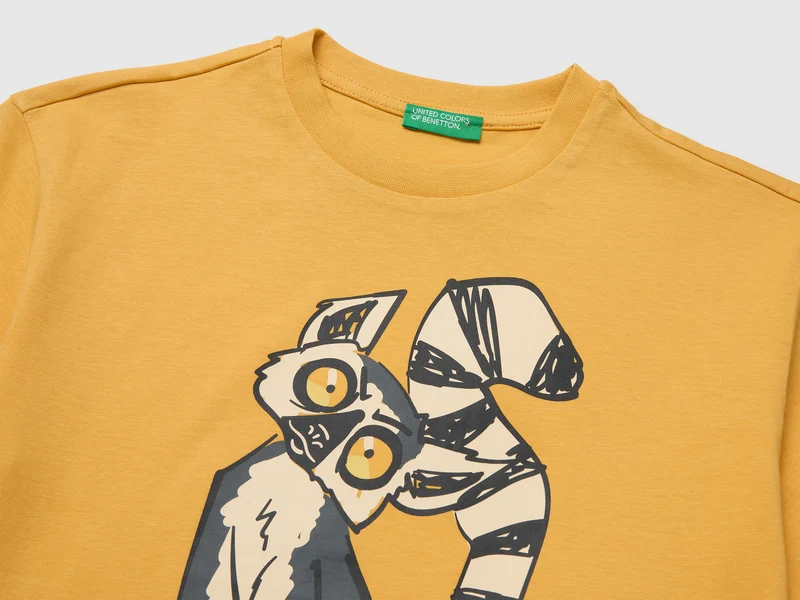 Kurzärmeliges T-Shirt mit Aufdruck