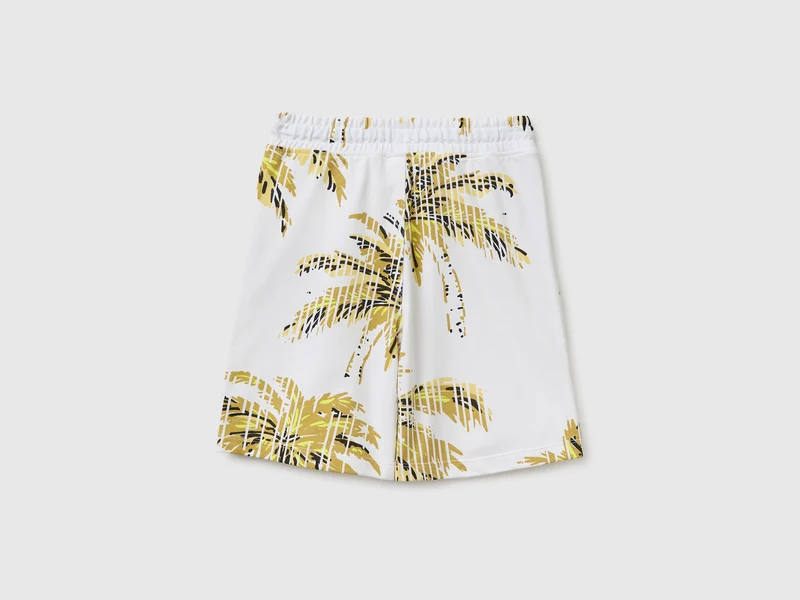 Bedrucktes Sweatshirt, Bermudashorts