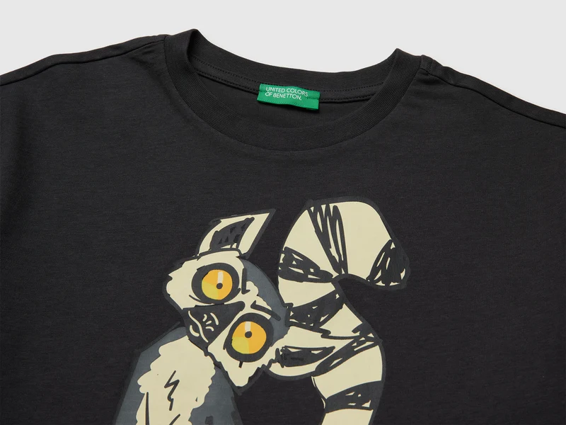 Kurzärmeliges T-Shirt mit Aufdruck