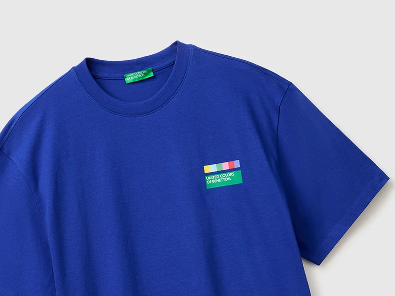 Bedrucktes T-Shirt mit lockerer Passform