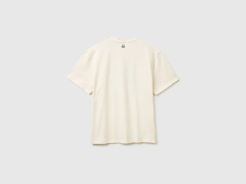 Bedrucktes T-Shirt mit lockerer Passform
