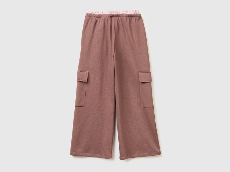 Cargohosen mit elastischem Bund