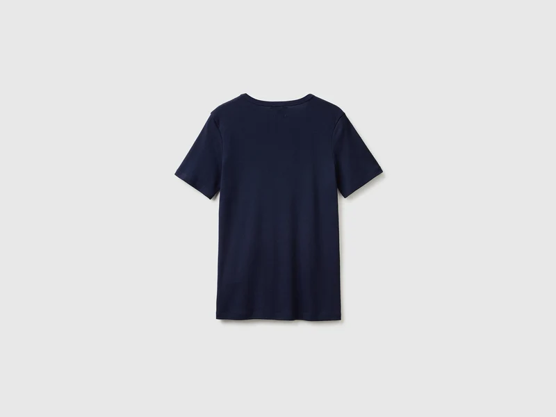 Kurzärmeliges T-Shirt mit Glitzerlogo