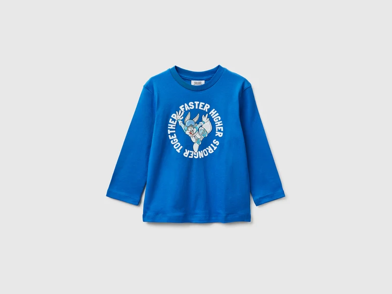 T-Shirt blau Looney Tunes x Olympic Collection