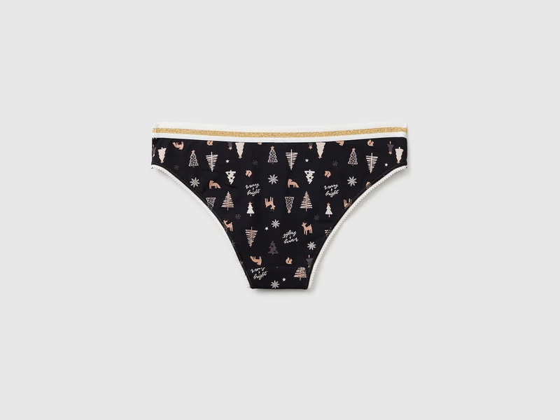 Slips mit Weihnachtsmotiv