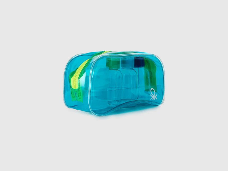 Kleiner Kosmetikkoffer aus PVC