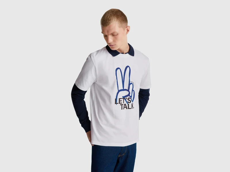 Relaxed Fit T-Shirt mit Print
