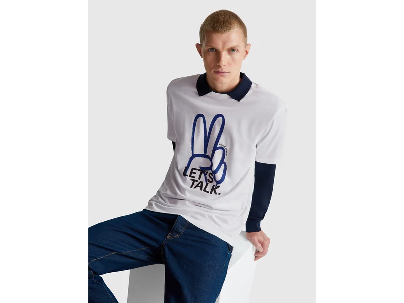 Relaxed Fit T-Shirt mit Print