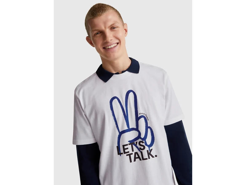 Relaxed Fit T-Shirt mit Print
