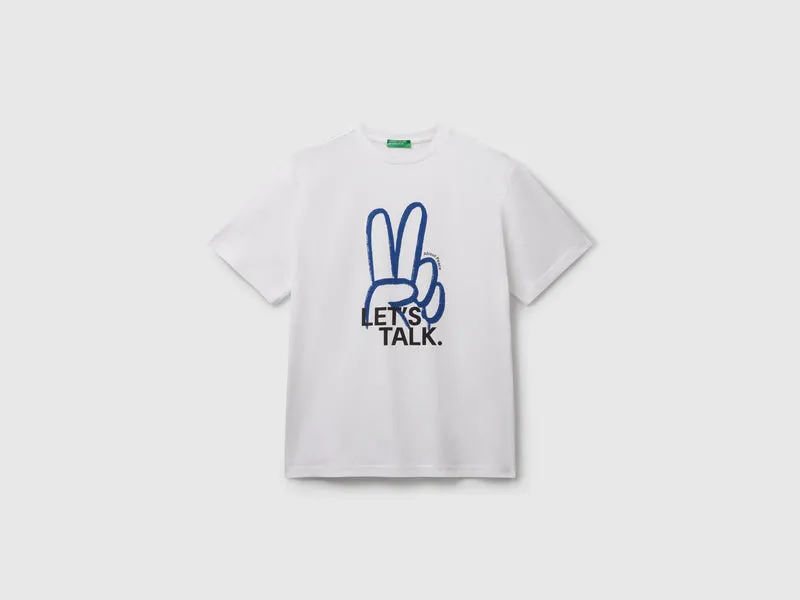 Relaxed Fit T-Shirt mit Print