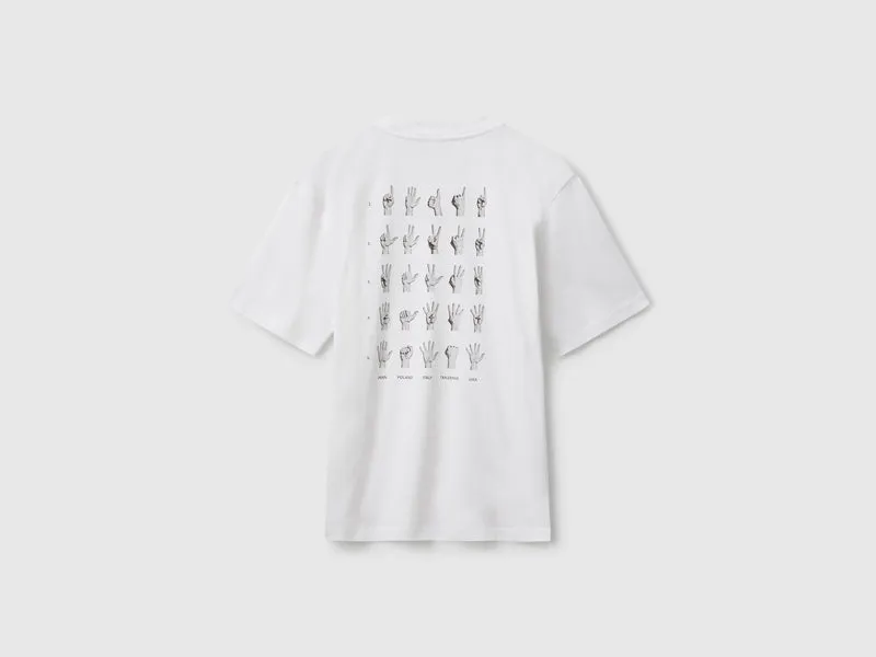 Oversize-T-Shirt mit Print