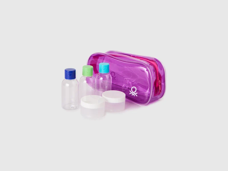 Kleiner Kosmetikkoffer aus PVC