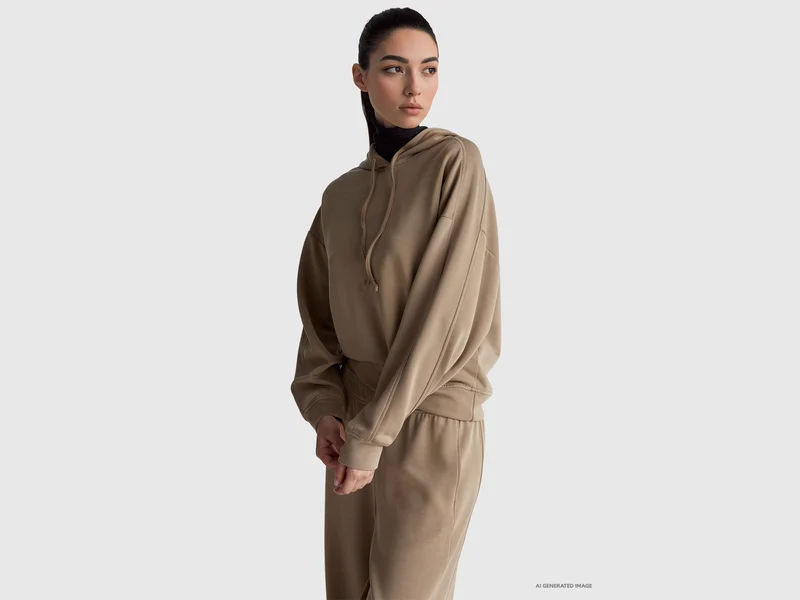 Geschlossener Hoodie