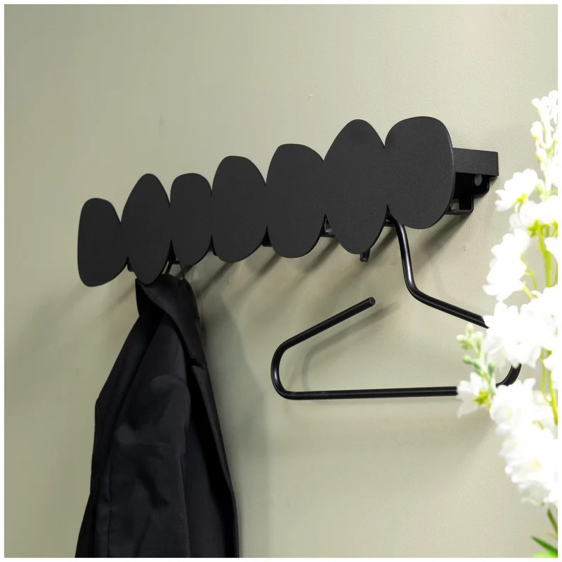 Spinder Tumulo Large Stahl Wandgarderobe im skandinavischen Design