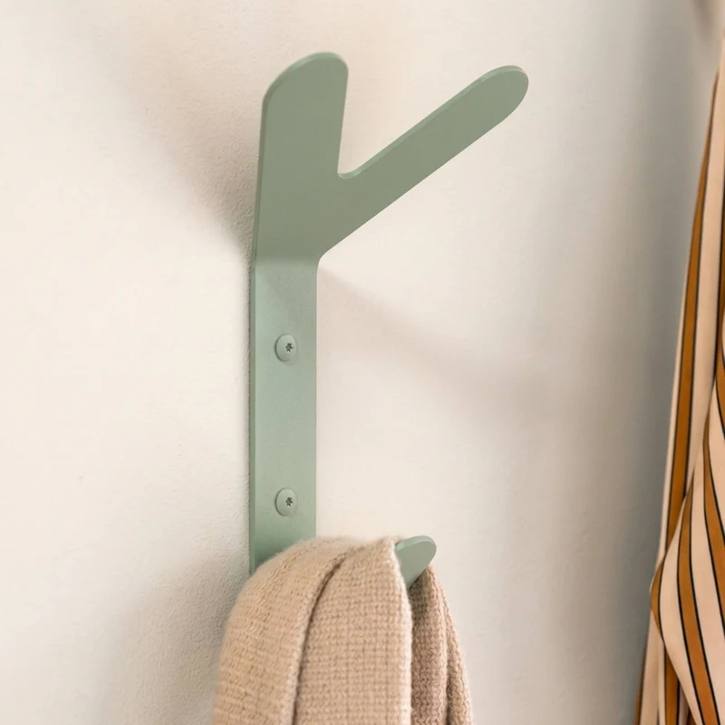 Spinder FRONDO Hook Garderobe Stahl Modernes Design viele Farben