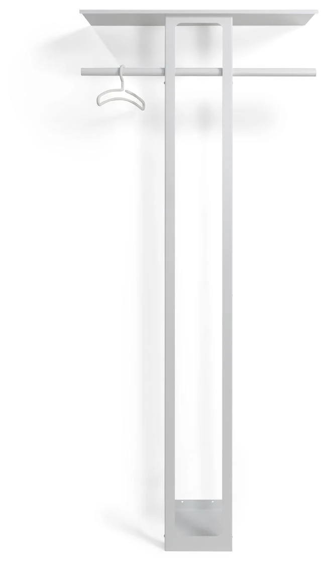 Spinder LUNO LARGE 70 Garderobe, Stahl, Modern, Schwarz oder Weiß