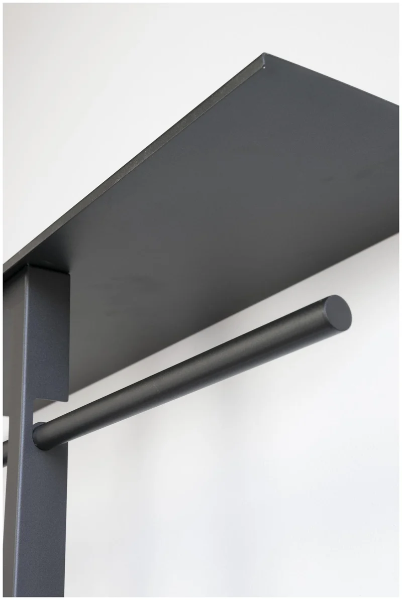 Spinder LUNO LARGE 70 Garderobe, Stahl, Modern, Schwarz oder Weiß