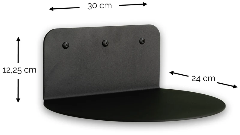 Wandregal Flex Ablage Stahl Skandinavisch von Spinder Design