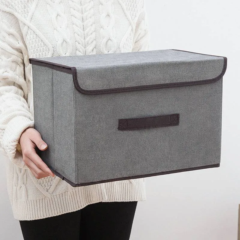 Foldable Storage Box with Lid