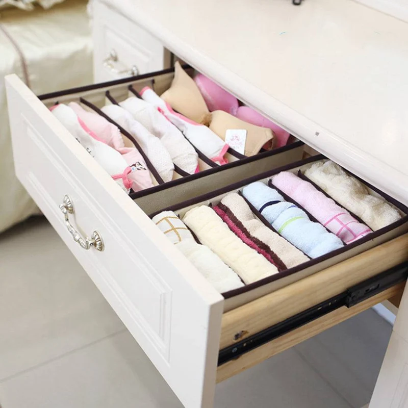 4PCS Partition Under Garments Storage Organizer