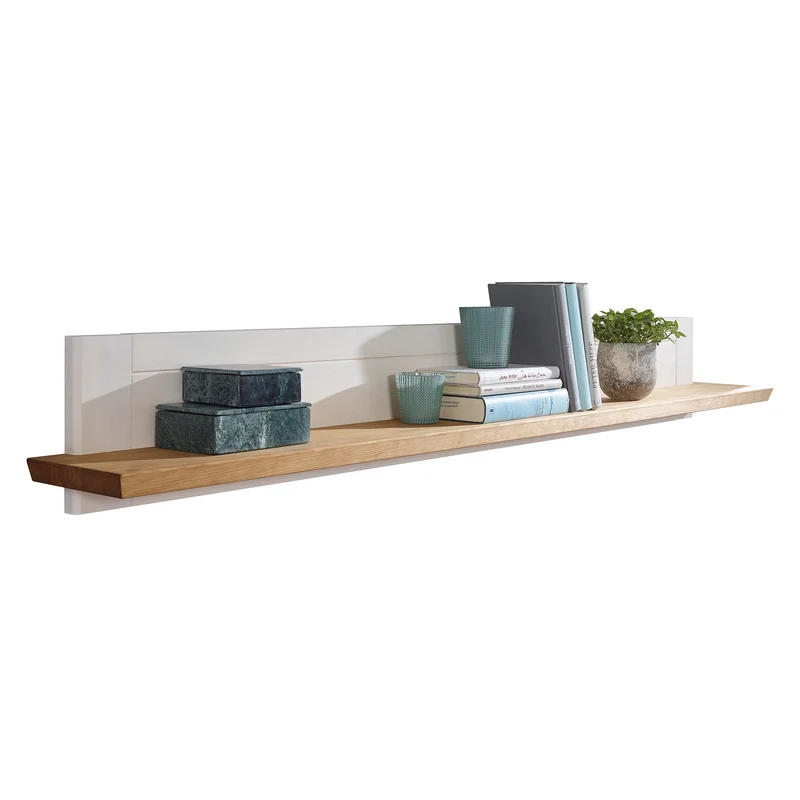 Wandboard Kiefer massiv weiß natur - Tilda