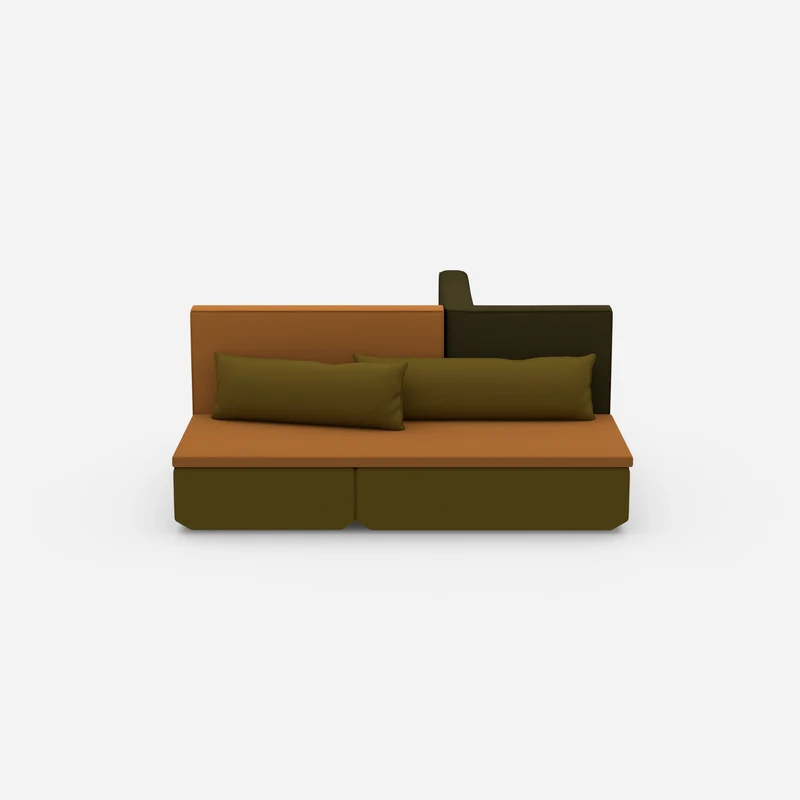 Kompaktes Schlafsofa