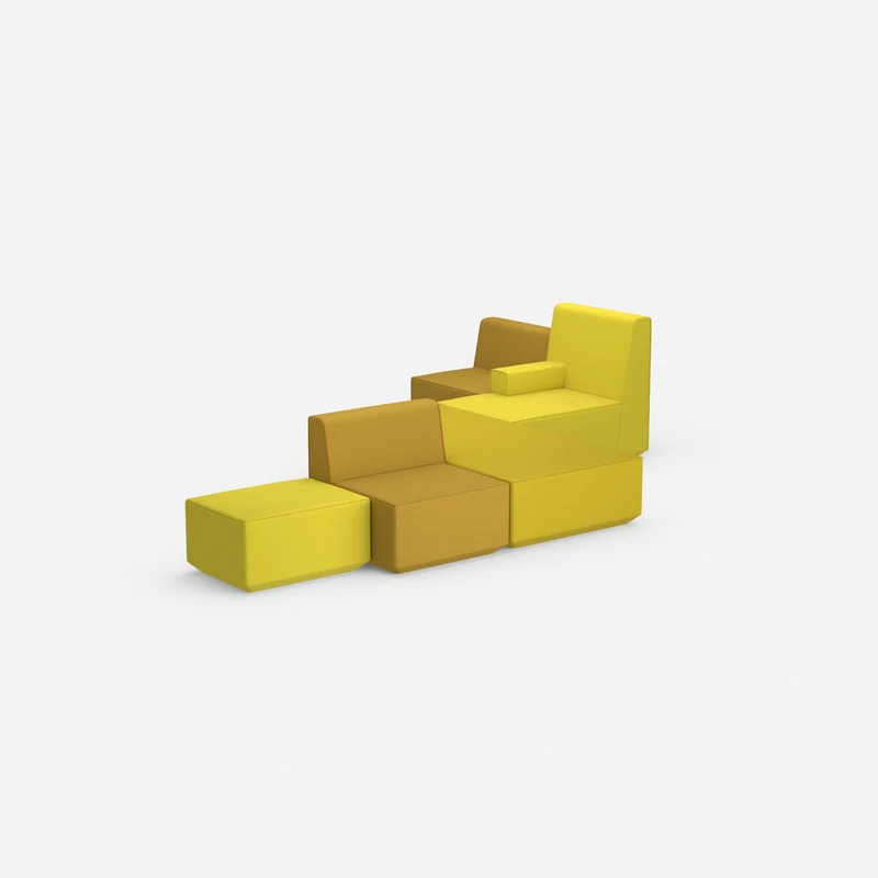 Schlafsofa bunt