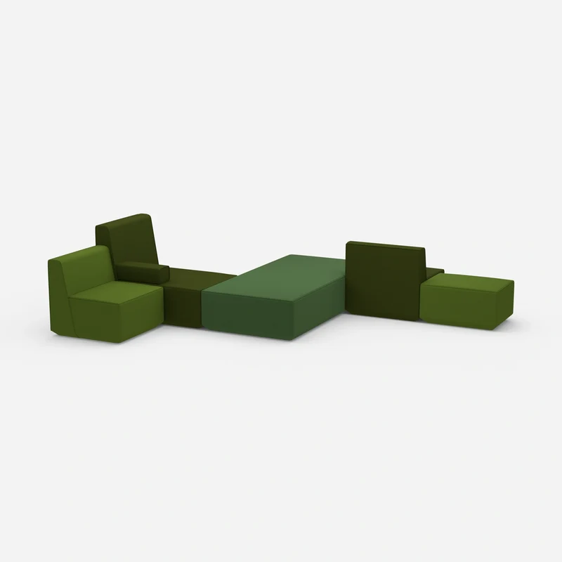 Schlafsofa bunt