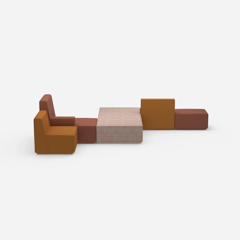 Schlafsofa bunt
