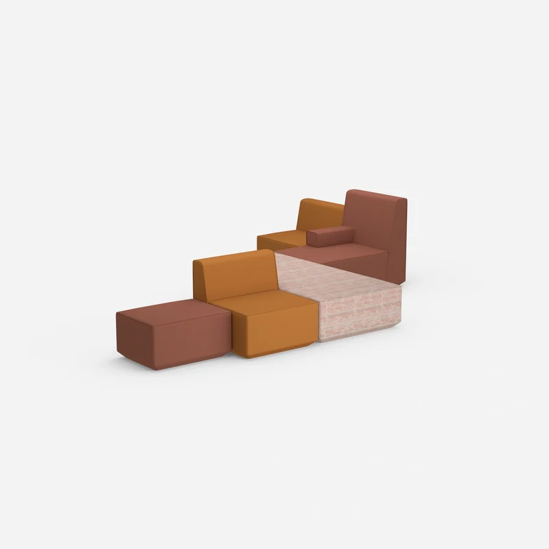 Schlafsofa bunt