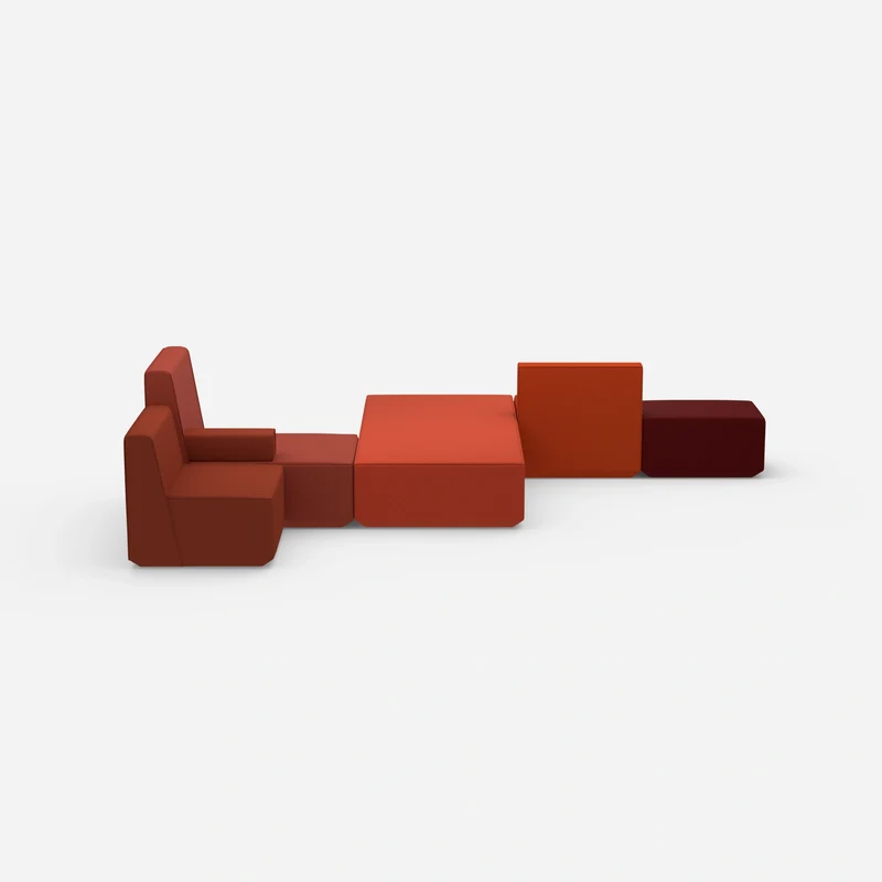 Schlafsofa bunt