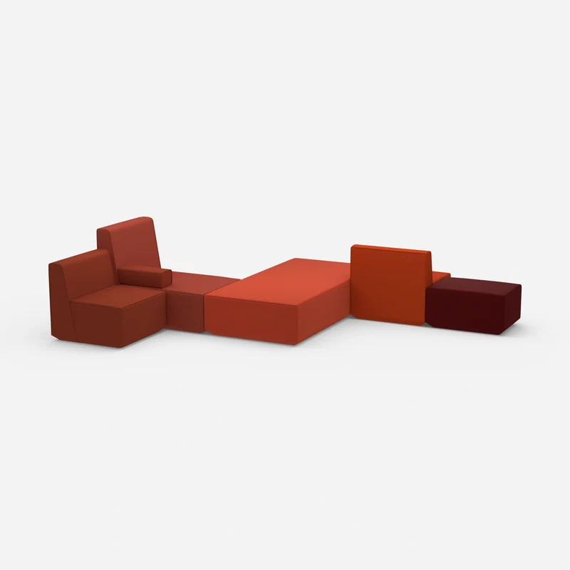 Schlafsofa bunt