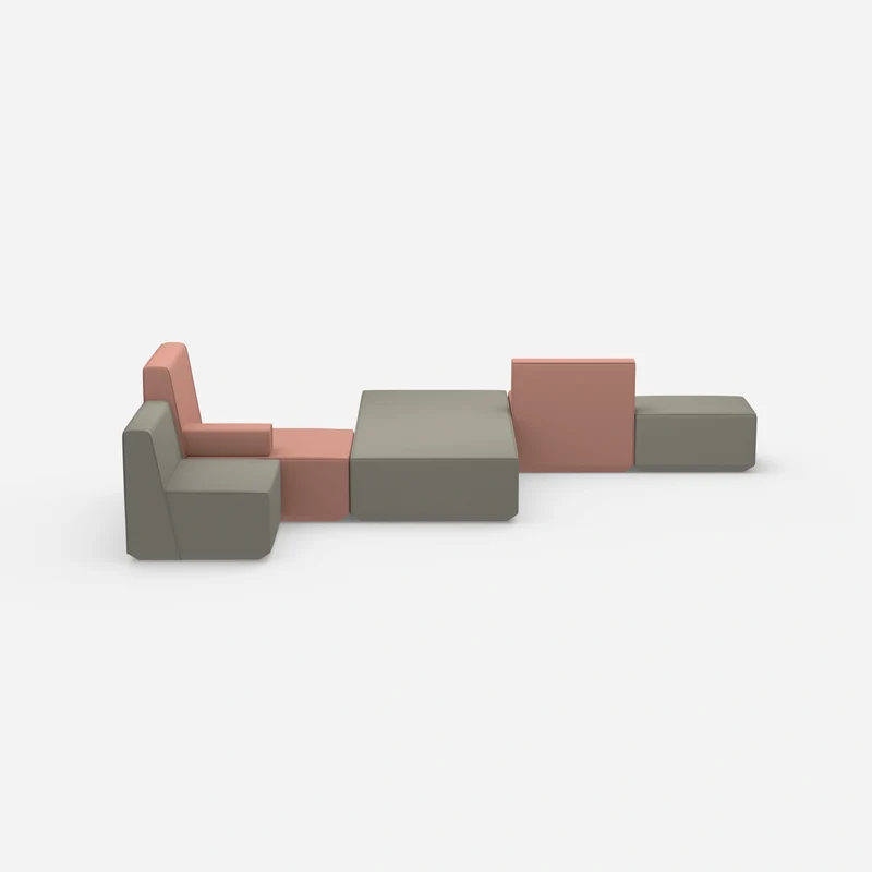 Schlafsofa bunt
