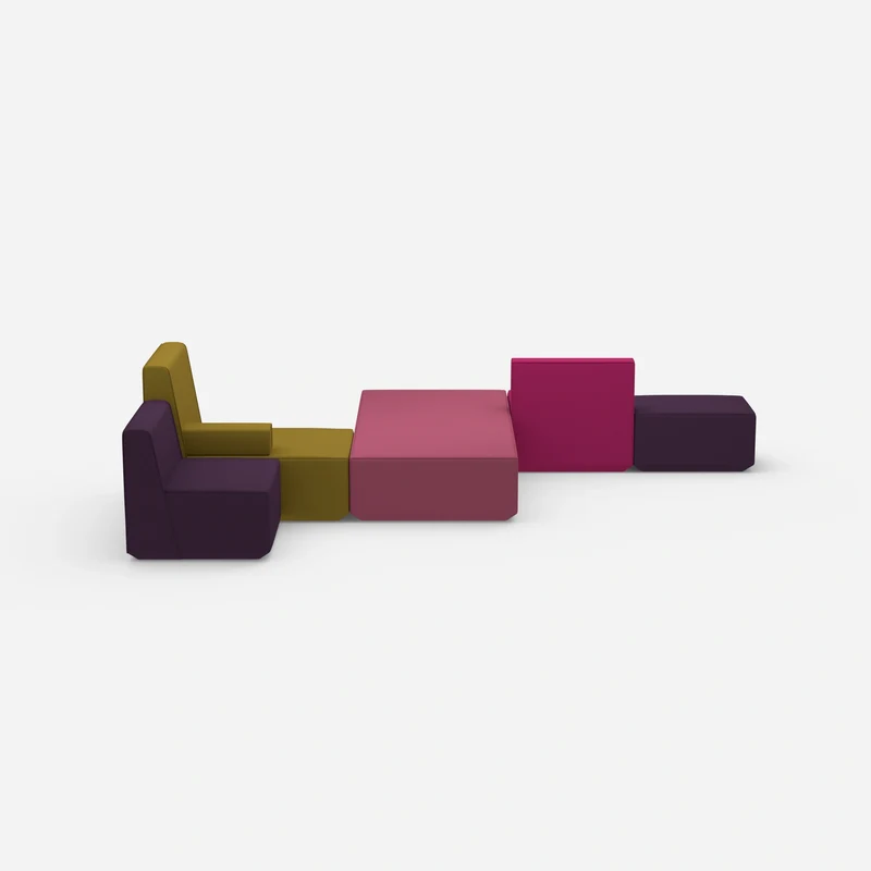 Schlafsofa bunt
