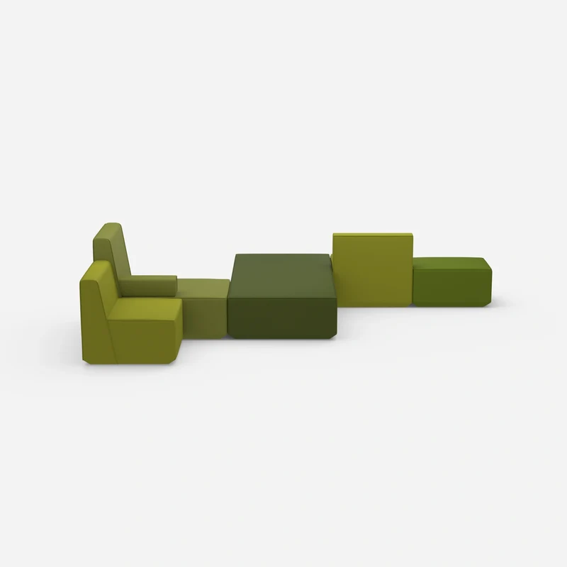 Schlafsofa bunt