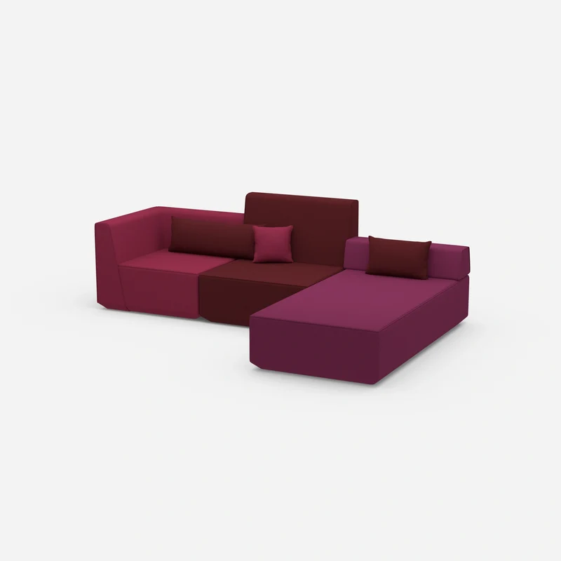 Couch mit Matratze