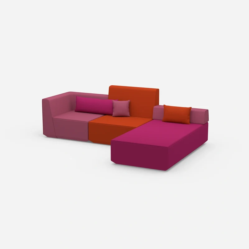 Couch mit Matratze