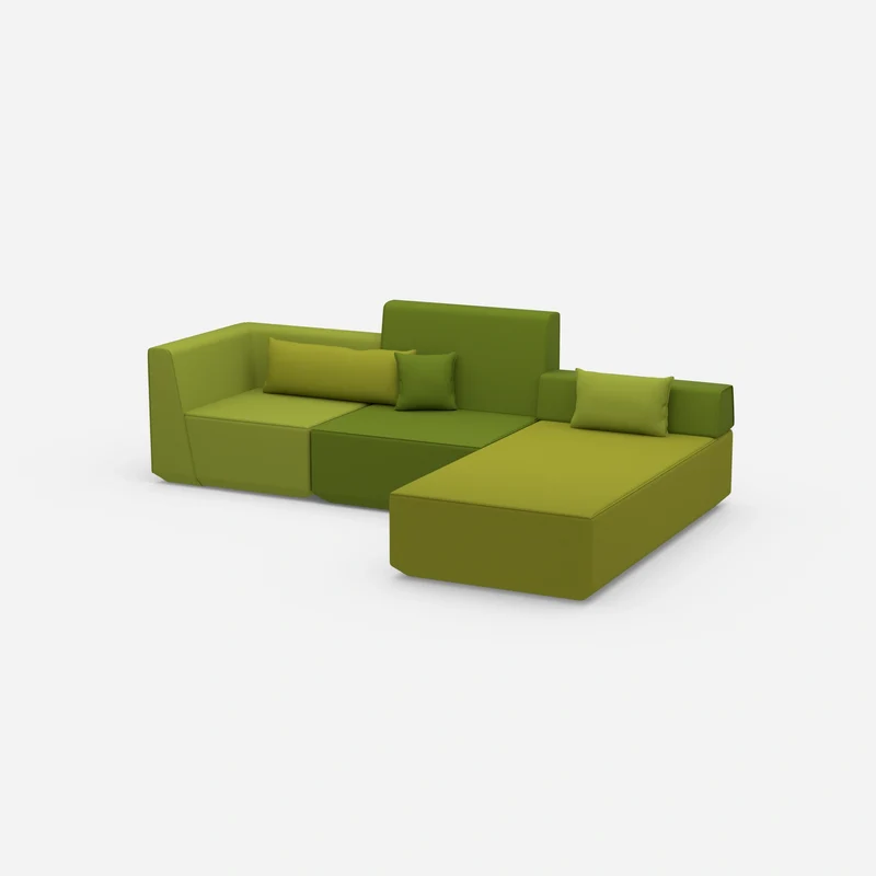 Couch mit Matratze
