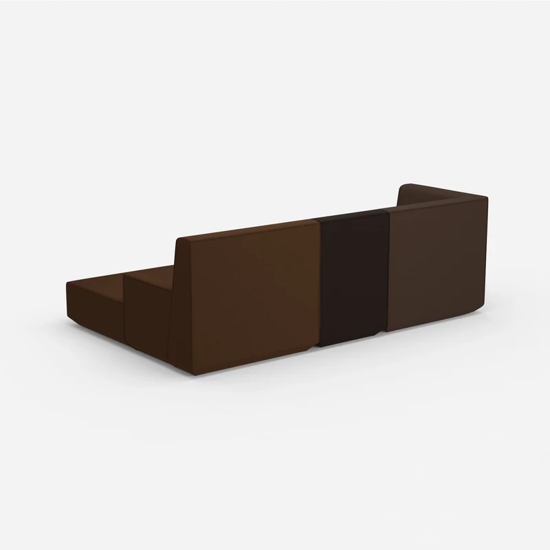 3 Personen Sofa mit Ottomane