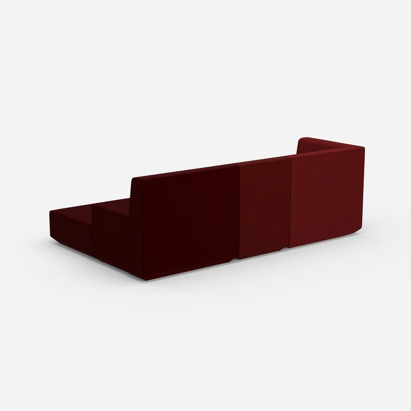 3 Personen Sofa mit Ottomane