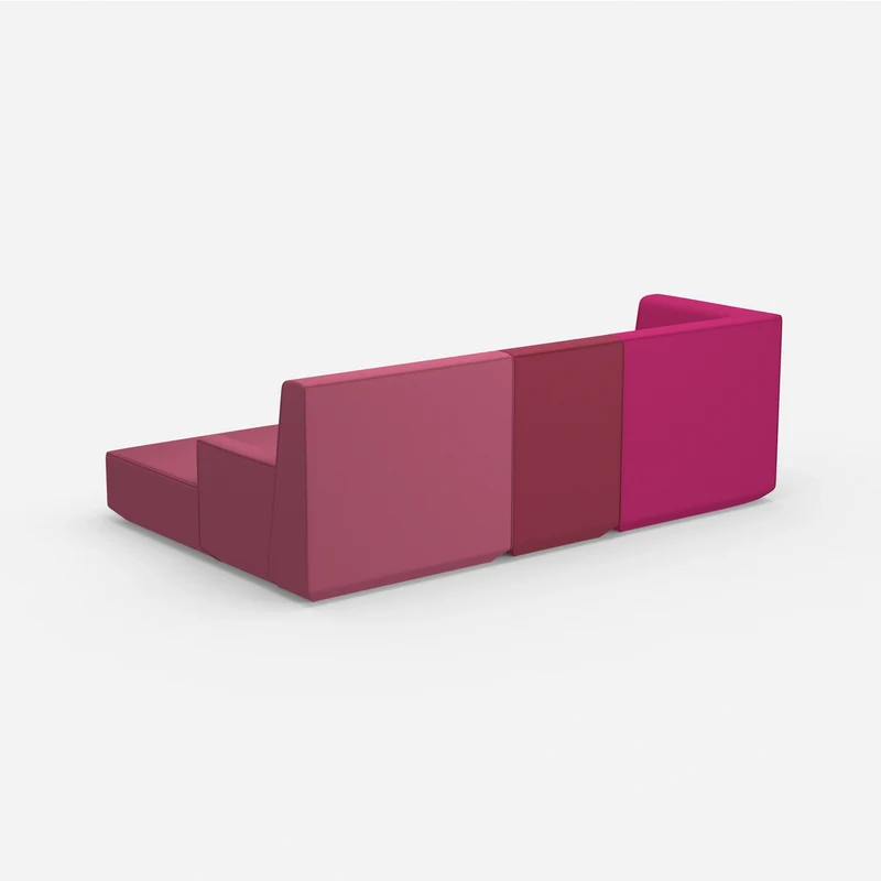 3 Personen Sofa mit Ottomane
