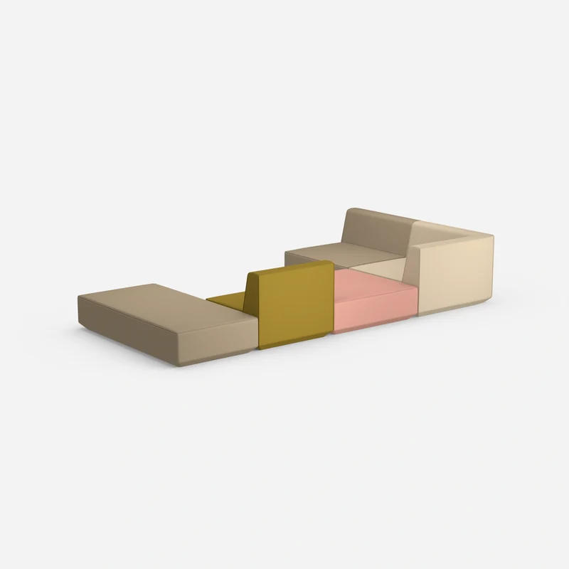 Sofalandschaft als Lounge